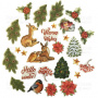 Greeting cards DIY kit, "Our warm Christmas" - 7