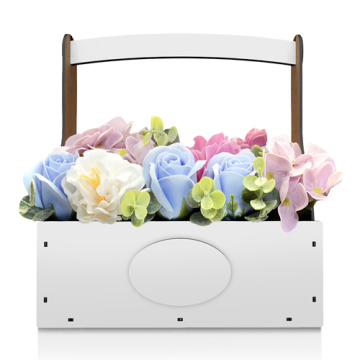 Gift basket for flowers, fruit and presents, 270х126х295 mm, DIY kit #400 - 2