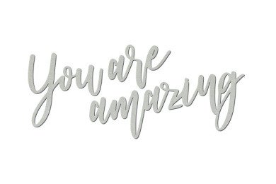 чипборд you are amazing 10х20 см #439  - 2 чипборд you are amazing 10х20 см #439  - 2