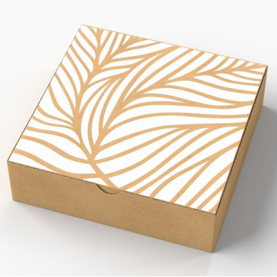 трафарет многоразовый xl (21х30см), пальмовые листья, #229 фабрика декору - 2