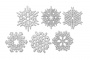 Набор чипбордов Снежинки 3 10х15 см #068