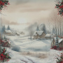Double-sided scrapbooking paper set Nostalgic Christmas 12"x12", 10 sheets - 8