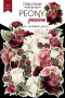 Set of die cuts Peony passion, 63 pcs