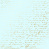 лист односторонней бумаги с фольгированием, дизайн golden text mint, 30,5см х 30,5см