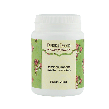 Decoupage-Mattlack, 80 ml, Fabrika Decoru