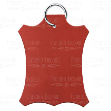 Artificial leather for binding Wine red - 2