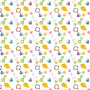 Double-sided scrapbooking paper set Dino baby 12"x12" 10 sheets - 2