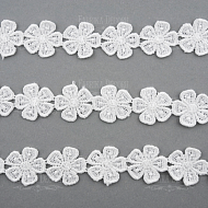 Lace White 25mm