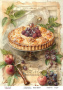 Decoupage card #0674, 21x29,7 cm