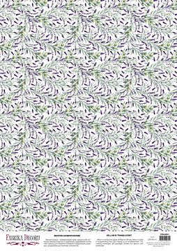 Deco Pergament farbiges Blatt Lavendelfeld-Hintergrund, A3 (11,7" х 16,5")
