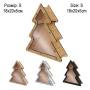 Gift box for sweets and presents, “Christmas Tree”, size S: 18cm x 20cm x 5cm