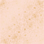 лист односторонней бумаги с фольгированием, дизайн golden pion peach, 30,5см х 30,5см