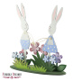 Blank for decoration"Spring bunnies" #149 - 0