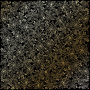 Sheet of single-sided paper with gold foil embossing, pattern Golden Poinsettia Black, 12"x12"