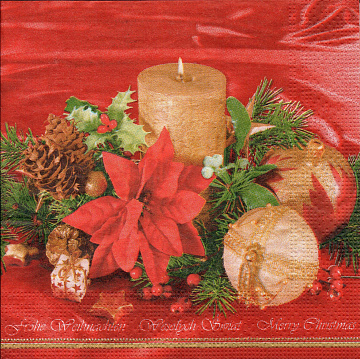 Decoupage napkin "Merry Christmas"