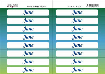 Set of stickers for journaling and planners #36-038