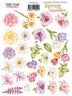 набор наклеек (стикеров) 28шт spring inspiration #241