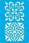 Stencil for crafts 15x20cm "Baroque ornament" #322