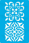 Bastelschablone 15x20cm "Barockornament" #322