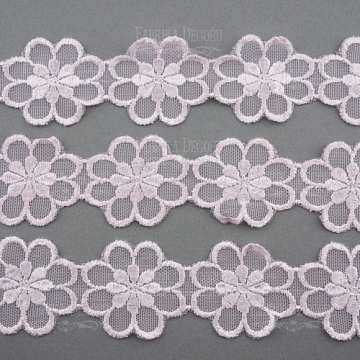 Lace Pink Shabby 50mm
