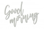 Chipboard "Good morning" #406 - 0