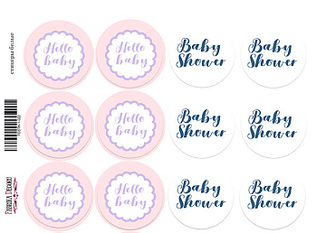 Journaling stickers set #1-022