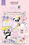 Zestaw wycinanek, kolekcja "My little baby girl", 42szt