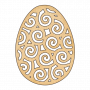 Фигурка для раскрашивания и декорирования, #238 "Пасхальное яйцо-55"
