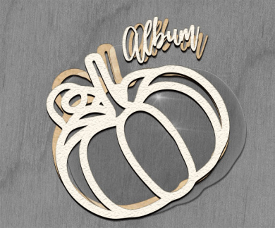 Заготовка мега шейкера Фигурная рамка Тыква color_Light_milk - 2 Заготовка мега шейкера Фигурная рамка Тыква color_Light_milk - 2