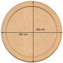 Art board Circle, 30cm х 30cm - 0