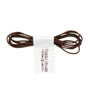 Soutache cord, color brown, d=2mm