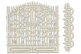Набор чипбордов Бордюры 2 10х15 см #132