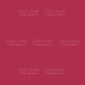 лист двусторонней бумаги для скрапбукинга burgundy aquarelle & blackberry  #42-03 30,5х30,5 см - 2