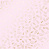 лист односторонней бумаги с фольгированием, дизайн golden drawing pins and paperclips, light pink, 30,5см х 30,5см