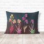 Stencil for decoration XL size (30*30cm), Irises #007 - 0