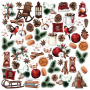 Zestaw papieru do scrapbookingu Bright Christmas, 30,5 cm x 30,5 cm