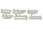 Чипборд-надписи 10х15 см #261