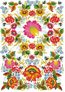 overlay floral inspiration 21х29,7 сm