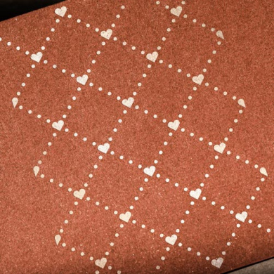 трафарет многоразовый 15x20см сеточка с сердечками #149 фабрика декору - 2 трафарет многоразовый 15x20см сеточка с сердечками #149 фабрика декору - 2