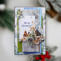 DIY-Kit zur Gestaltung von 6 Grußkarten "Country Christmas", 10 cm x 15 cm