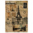 лист крафт бумаги с рисунком "vintage europe", #10, 42x29,7 см