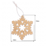 Blank for decoration "Snowflakes-5" #193 - 0