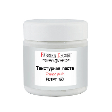 White texture paste, 150ml 