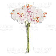 Set of flowers of the apple tree pink shabby, 6 pcs