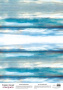 Деко веллум (лист кальки с рисунком) Текстура досок "Среди волн", А3 (29,7см х 42см)
