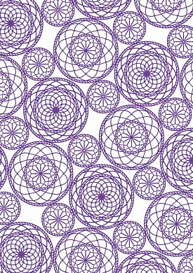 overlay "mandala background" 21х29,7 сm