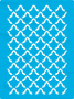 Трафарет многоразовый, 15 см x 20 см, фоновый Геральдика, #343