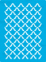 Stencil reusable, 15x20cm "background Heraldry", #343