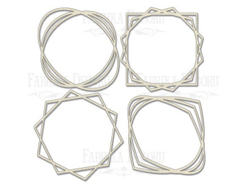Megachipboard "Frames - geometry 2" #035 - 2