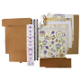 chocolate holder craft kit “lavender charm” (2 pcs)